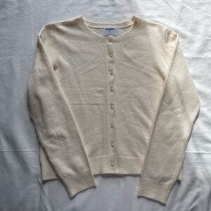 Old Navy Ivory Button-Up Cardigan -M